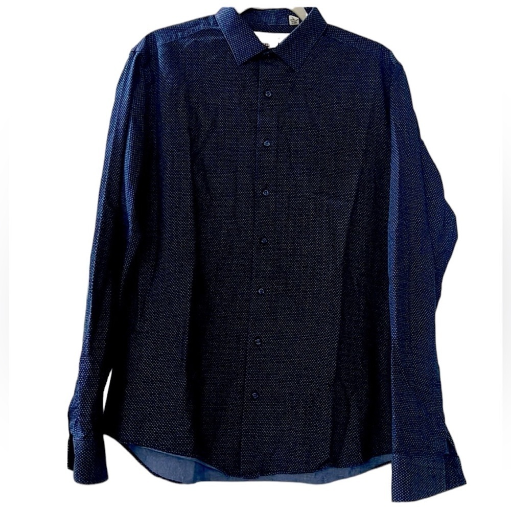 BEN SHERMAN slim fit button up 16 (34-35)
